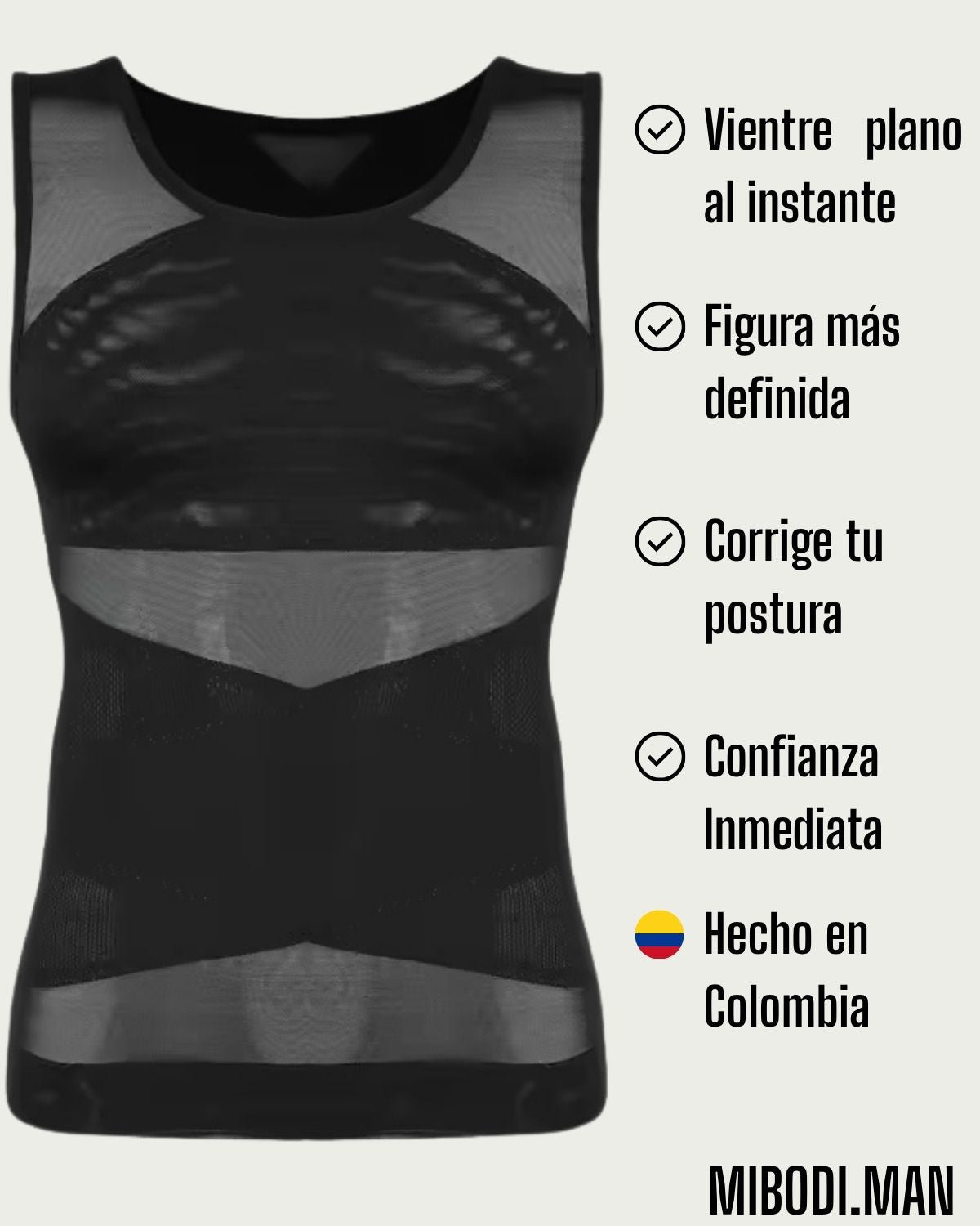 Camiseta De Compresión Mibodi